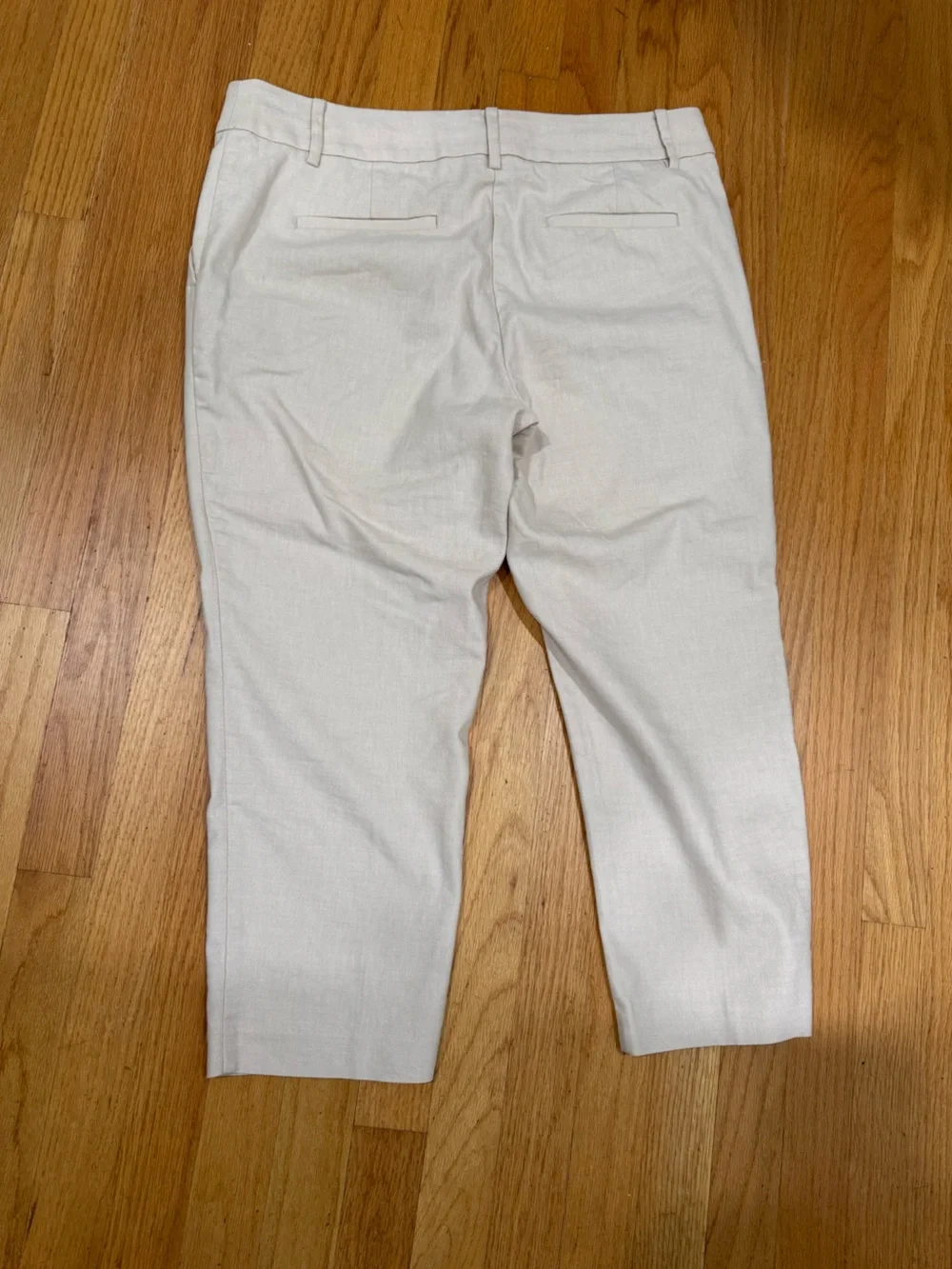 LOFT Women's Light Beige Chinos - Slim Straight - Picture 5 of 8